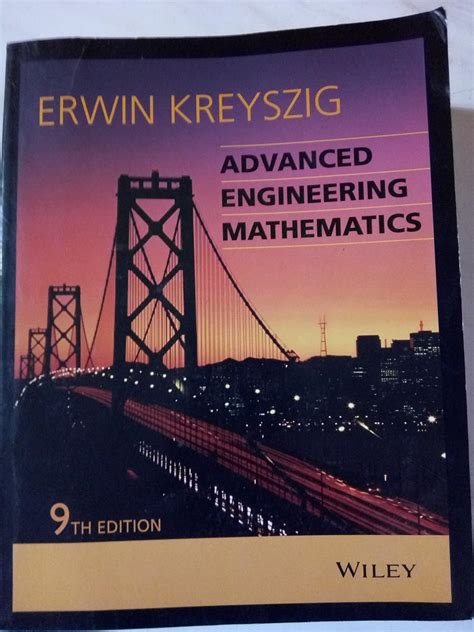 Mathematics Erwin Kreyszig Advanced 9th Engineering Edition Manual Solution