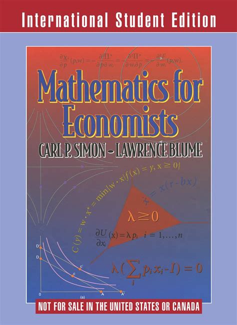 Mathematics For Economics Simon Blume Solutions