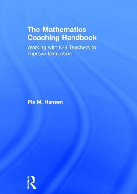 Mathematics coaching handbook by pia hansen. - Der mittelniederländische spieghel onser behoudenisse und seine lateinische quelle.