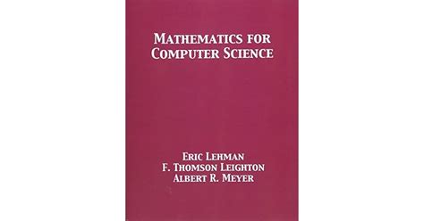 Mathematics for computer science lehman solutions manual. - Vizslas a complete pet owners manual.