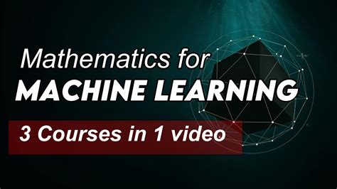 Mathematics for machine learning tutorial.  The world&rsquo;s leading publicati...