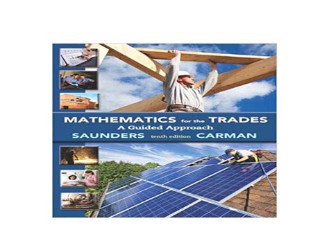 Mathematics for the trades a guided approach tenth edition. - Osha standards for the construction industry, 29 cfr part 1926 (spanish version).