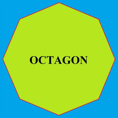 Mathematics how to draw a regular polygon octagon using 360 degrees