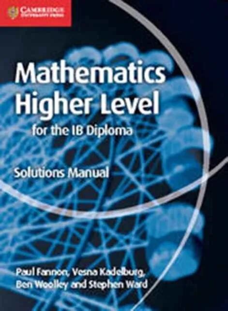 Mathematik für das ib diplom höherstufige lösungen handbuch mathematik für das ib diplom. - Wheel dozer 834h training manual operator.