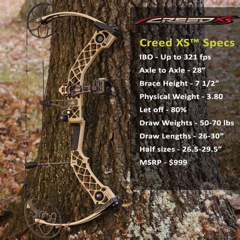 Compact, lightweight, and accurate, this bow delivers on performance and maneuverability. . 