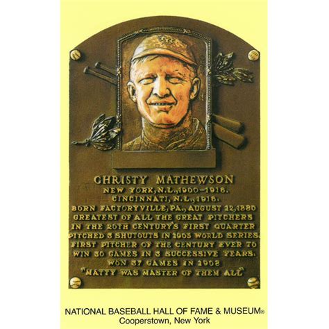 Mathewson who was in the baseball hall of fame crossword. Understanding Today's Crossword Puzzle. Today's crossword clue is "Baseball Hall of Famer Mathewson" and the answer is "CHRISTY". Let's delve into why this clue corresponds to this answer. 1. Mathewson: In the clue, it mentions "Baseball Hall of Famer Mathewson." This refers to a specific individual who was renowned in the world of baseball. 