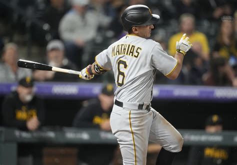Mathias leads Pirates against the Rockies after 4-hit performance