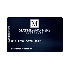 On any purchase made with your Mathis Brothers credit card. Interest will be charged to your account from the purchase date if the promotional purchase is not paid in full within 12 months. Minimum monthly payments required. * Offer applies only to single-receipt qualifying purchases.. 