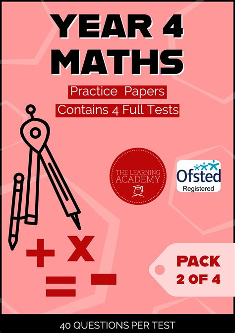 Maths Test Papers For Year 4