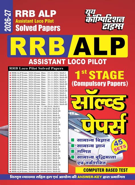 Maths group dp.  10 Sets for ALP (Assistant Loco Pilot): Targeted practice for spe...
