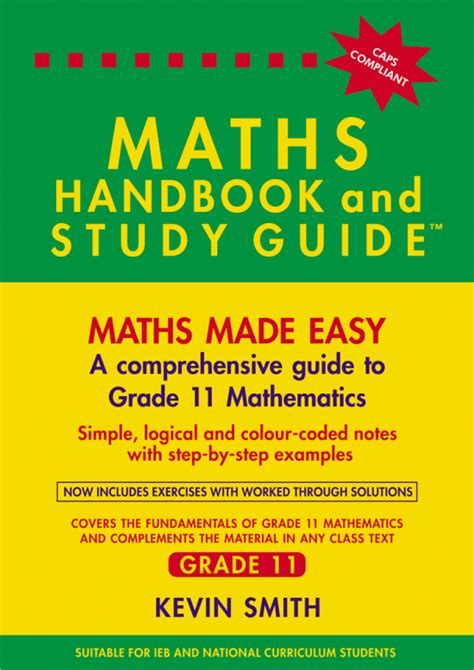 Maths handbook and study guide grade 11. - No hay sitio para tarzan - alta mar 74 -.