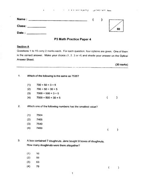 Maths p3 a level past papers.  Practice with authentic questions and evaluate your progress over...