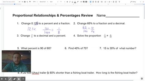 Maths powerpoint year 7.  Proportional Relationships and Percentages.  concepts develop throu...