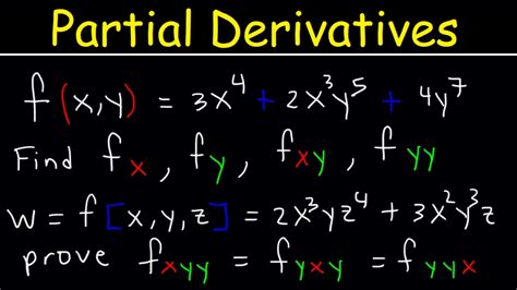 Mathway partial derivative. Out [1]=. Use DSolve to solve the equation and store the solution as soln. The first argument to DSolve is an equation, the second argument is the function to solve for, and the third argument is a list of the independent variables: In [2]:=. Out [2]=. The answer is given as a rule and C [ 1] is an arbitrary function. 
