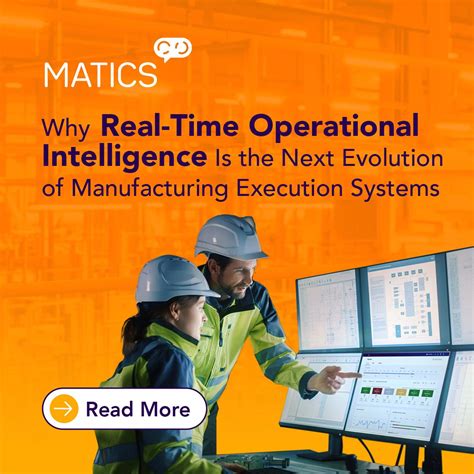 Matics - Real-time Operational Intelligence for Manufacturing