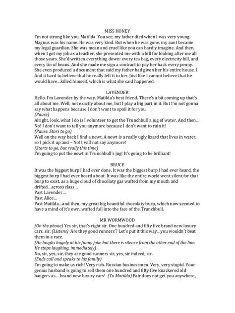 Matilda Monologues2 PDF