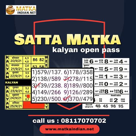 Matka open dayli pass.  Welcome To Satkamatka.  It explains that the ch...