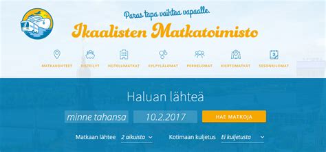 Matkakohteemme imt.fi - Ikaalisten Matkatoimisto