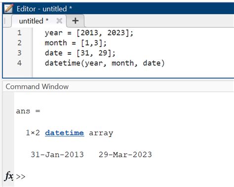 Matlab Time Function