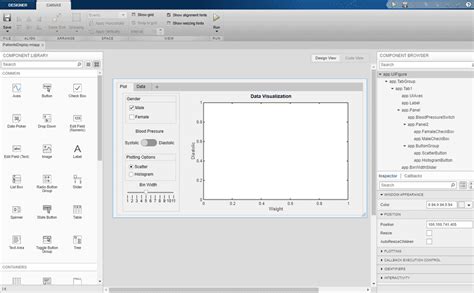 Matlab app designer slider step.  The slider controls the amplitude of th...