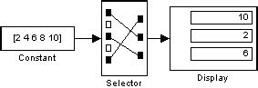 Matlab blob detection.  You can also use the Selector (Simulink) block fr...