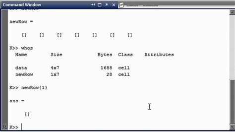 Matlab cell array append. A possible solution to your problem could be something like this. Set the array as empty initially (beginning of the session). Theme. Copy. nameArray = {}; You can then append the entries in the array as follows: Theme. Copy. nameArray = [nameArray, 'Name you want to append']; 