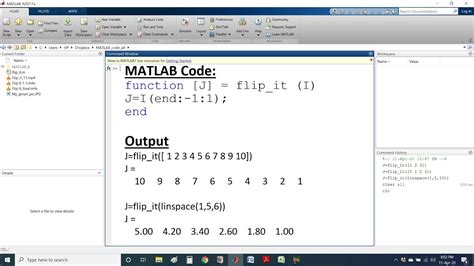 Matlab flip vector. flipud. Flip matrices up-down. Syntax. B = flipud(A) Description. B = flipud(A) returns A with rows flipped in the up-down direction, that is, about a horizontal axis. If A is a column vector, then flipud(A) returns a vector of the same length with the order of its elements reversed. If A is a row vector, then flipud(A) simply returns A.. Examples. If A is the 3-by … 