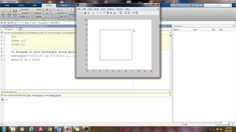 Matlab gui draw rectangle.  Explore interactive courses, documentation and code examples, ho...