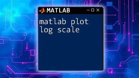 Matlab log scale.  In one line of code, it Master the art of plotting on log scale mat...