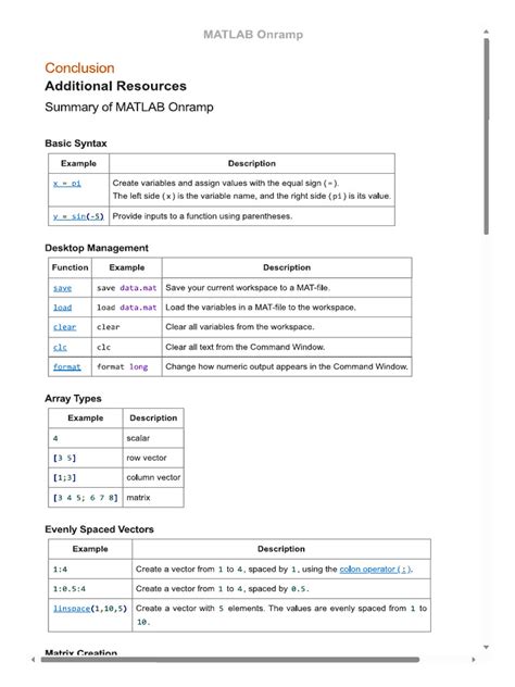 Matlab onramp.  Become familiar with model-based systems engineering constructs in...