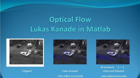 Matlab optical flow code.  I realized that it will be helpful to share this code to the r...
