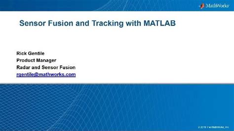 Matlab sensor fusion tutorial.  Learn how to perform sensor fusion usin...