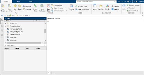 Matlab toolbar.  There are lots Desktop Basics When you start MATLAB ®, the desktop appears i...