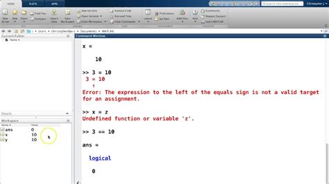 assignin (ws,var,val) assigns the value val to the variable var in the workspace ws. For example, assignin ('base','x',42) assigns the value 42 to the variable x in the MATLAB ® base workspace. If val requires evaluation, MATLAB evaluates it in the function that calls assignin, not in the workspace specified by ws.. 