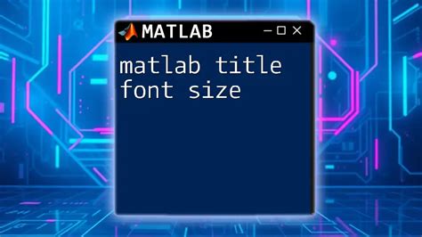Matlab xticklabel font size. FontSize = 40; This seems to work for most people on t...