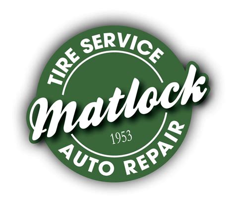 Matlock tire. CELEBRATING 30 YEARS Serving the FARRAGUT Area! Watch for upcoming events. ***PRIZE ALERT*** The customer who can present the oldest Matlock Tire Service receipt by 10/14/2010 will win a set of tires... 