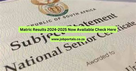 Matric results 2025 online check sms.  3.  The results published on NET are for immediat...