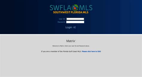 Matrix Login Swflamls