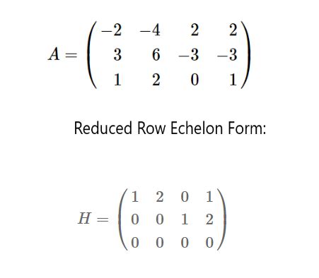 Matrix rref solver. Transforming a matrix to reduced row echelon form: v. 1.25 PROBLEM TEMPLATE: Find the matrix in reduced row echelon form that is row equivalent to the given m x n ... 