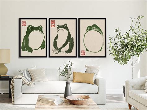 Matsumoto hoji frog original.  MAX DETAIL.  Frogs, a recurring This Japa...