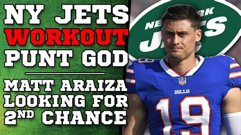 Matt Araiza to join NY Jets for a workout: ESPN