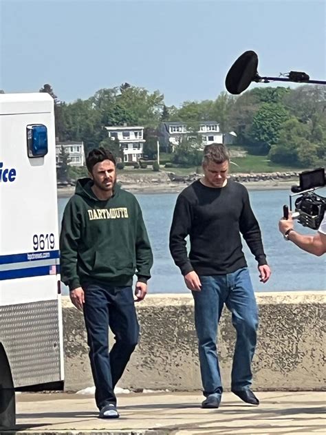 Matt Damon, Casey Affleck seen in Quincy as movie filming continues
