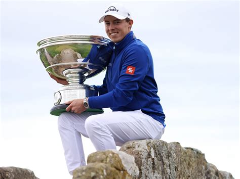 Matt Fitzpatrick wins weather-hit Dunhill Links Championship for 1st European tour title in 2 years