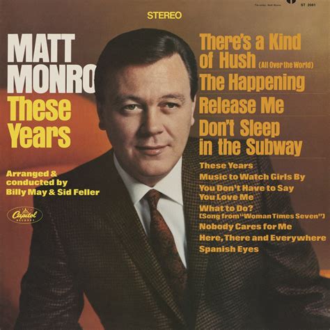 Matt Monro on Jango Radio Songs, Videos, Bio