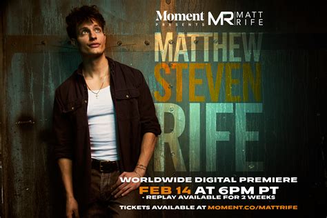 June 5, 2023 8:00am. Matt Rife Courtesy of Live Nation. EXCLUSIVE: Rising comedian, actor and TikTok sensation Matt Rife is set to launch his first world tour. Rife’s ProbleMATTic World Tour .... 