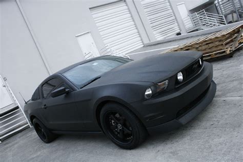 Matte black car paint. At PROvinyl we can design and install a composite wrap, looking similar to a deep matte vinyl but without the being limited to white or black. Matte paint was invented in the beginning of 20th century and was used on tanks and weapons of war as a camouflage due to its non-reflective characteristic. For this exact quality in the 60's Motorsport ... 