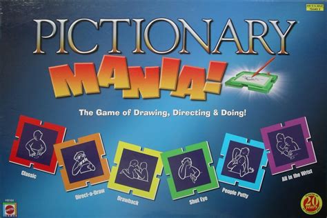 Mattel - Jeu de société Adulte - Pictionary Mania - Amazon