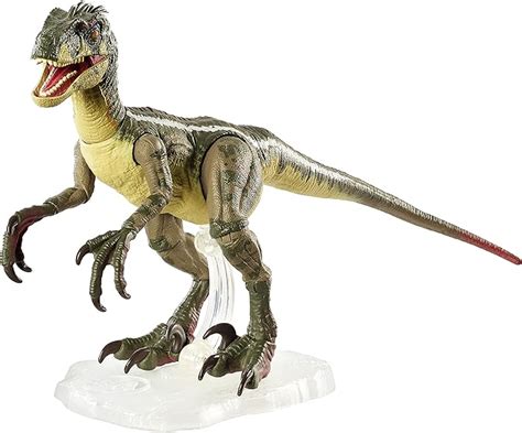 Mattel Amber Collection Jurassic Park 3 Male Velociraptor Review ...