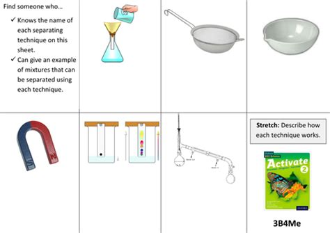 Matter, Mixtures and Solutions, Separating Mixtures - tes.com