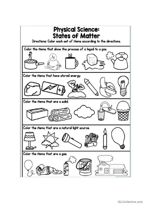 Matter States English Esl Worksheets For Distance Learning And Physical Classrooms